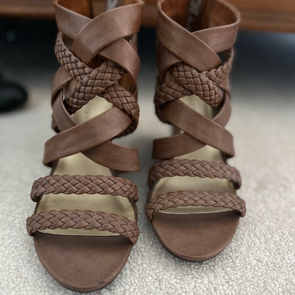 Brown sandals